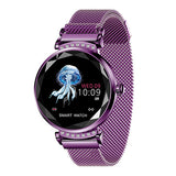 Smart Watch Fashion Women 3D Diamond Glass Heart Rate Blood Pressure Sleep Monitor Smartwatch Best Gift - ENSEIGNE DENIS