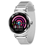 Smart Watch Fashion Women 3D Diamond Glass Heart Rate Blood Pressure Sleep Monitor Smartwatch Best Gift - ENSEIGNE DENIS