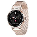 Smart Watch Fashion Women 3D Diamond Glass Heart Rate Blood Pressure Sleep Monitor Smartwatch Best Gift - ENSEIGNE DENIS