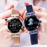 Smart Watch Women Fashion Heart Rate Monitor Smartwatch Lady Gift Fitness Bracelet Pedometer for IOS Android Phone - ENSEIGNE DENIS