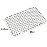 Carbon Steel Non-stick Cooling Grid Biscuit Cookie Pie Bread Cake Baking Rack