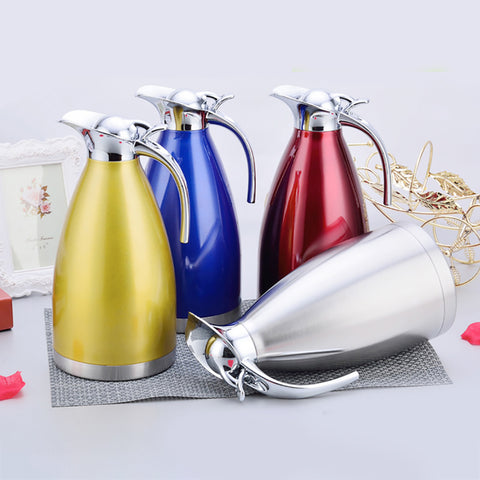 1.5L Stainless Steel Thermal Flask Jug Coffee Pot Vacuum Insulated Water Bottle