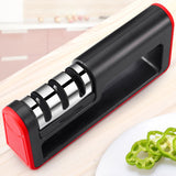 3-Stage Handheld Home Kitchen Knife Sharpener Grinder Sharpening Polishing Stone
