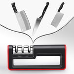 3-Stage Handheld Home Kitchen Knife Sharpener Grinder Sharpening Polishing Stone