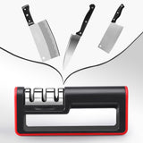 3-Stage Handheld Home Kitchen Knife Sharpener Grinder Sharpening Polishing Stone