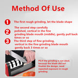 3-Stage Handheld Home Kitchen Knife Sharpener Grinder Sharpening Polishing Stone
