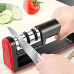 3-Stage Handheld Home Kitchen Knife Sharpener Grinder Sharpening Polishing Stone