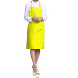 Solid Color Oil-resistant Restaurant Home Kitchen Cooking Protective Apron