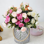 1Pc Artificial Flower Rose Home Garden Party Wedding DIY Photography Props Decor