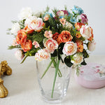 1Pc Artificial Flower Rose Home Garden Party Wedding DIY Photography Props Decor