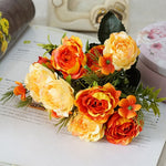 1Pc Artificial Flower Rose Home Garden Party Wedding DIY Photography Props Decor