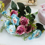 1Pc Artificial Flower Rose Home Garden Party Wedding DIY Photography Props Decor