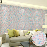 Creative Mosaic Decorative Wall Sticker Bedroom Living Room Kitchen Home Decor