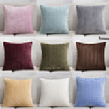 Plush Case Throw Pillow Cushion Cover Sofa Bed Car Cafe Office Room Decoration