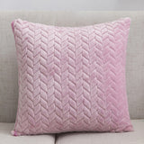 Plush Case Throw Pillow Cushion Cover Sofa Bed Car Cafe Office Room Decoration