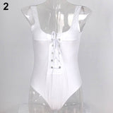 Women's Sexy One-Piece Push Up Bikini Bandage Monokini Swimsuit Bathing Swimwear