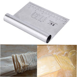 Stainless Steel Pizza Dough Scraper Scale Cutter Kitchen Flour Pastry Cake Tool