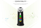 400Ml Automatic Liquid Soap Dispenser Smart Sensor Touchless ABS