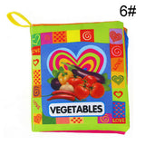 Intelligence Development Funny Cloth Cognize Book Educational Toy for Kids Baby