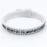 Plastic Ring Size Ruler Gauge Jewelry Finger Circle Surrounding Measuring Tool