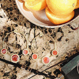 Big Hoop Triple Round Women's Fashion Statement Earrings Party Jewelry Gift