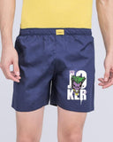 Men's Multicoloured Cotton Printed Regular Shorts