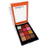 12 Colourful Shimmery Highlighter Makeup Palette Kit for Matte Look