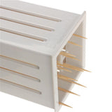 Kebab Maker Box 16 Holes BBQ Kabob Maker Meat Skewer Machine Beef Meat Maker Barbecue Tool