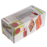 Kebab Maker Box 16 Holes BBQ Kabob Maker Meat Skewer Machine Beef Meat Maker Barbecue Tool