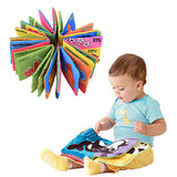 Infant Baby Children Kids Intelligence Development Cloth Book Cognize Book Toys
