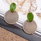 Wedding Party Jewelry Annual Ring Pendant Ear Studs Vintage Women's Earrings