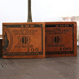 Luxury Men Faux Leather Bifold Wallet Credit ID Card Holder Slim Coin Bag Gift