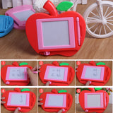 Kids Child Educational Toy Erasable Magnetic Apple Drawing Doodle Board Sketcher