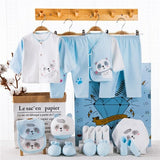 18 piece/lot Newborn Baby Girl Clothes 100% Cotton Infant Baby Girl