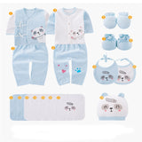 18 piece/lot Newborn Baby Girl Clothes 100% Cotton Infant Baby Girl