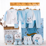 18 piece/lot Newborn Baby Girl Clothes 100% Cotton Infant Baby Girl