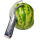 Stainless Steel Watermelon Cantaloupe Slicer Cutter Server Corer Scoop Utensil