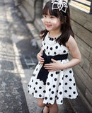 1PC Kids Children baby girl dress Clothing Polka
