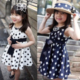 1PC Kids Children baby girl dress Clothing Polka