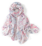 Women Lightweight New Designs Long Cotton Touch Shawl Wrap Warm Scarves