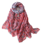 Women Lightweight New Designs Long Cotton Touch Shawl Wrap Warm Scarves