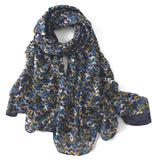 Women Lightweight New Designs Long Cotton Touch Shawl Wrap Warm Scarves