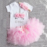1st Birthday Outfits Baby Girl Clothes Fluffy