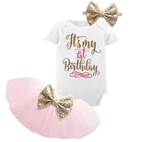 1st Birthday Outfits Baby Girl Clothes Fluffy