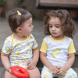Citrus Garden: Unisex Organic Baby T-shirt