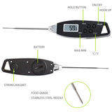 20°C to 250°C Digital Food Thermometer Backlight