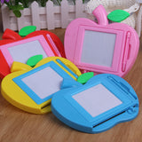 Kids Child Educational Toy Erasable Magnetic Apple Drawing Doodle Board Sketcher