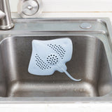 Bathtub Stingray Fish Shape Floor Drain Stopper Cover Bathroom Kitchen Tools