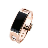 Luxury Woman Smart Wristband D8 Bluetooth Wrist Watch Call Reminder Health Tracker for iOS Android - ENSEIGNE DENIS
