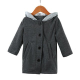 2017 Cute Baby Infant Autumn Winter Hooded Coat